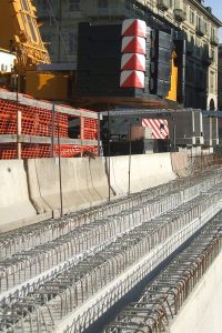 Civil infrastructure construction project